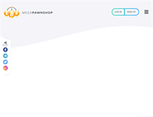 Tablet Screenshot of megapawnshop.com